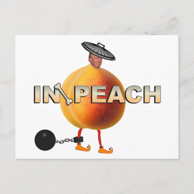 Cartão Postal Impeach / Anti Trump, (Frente)