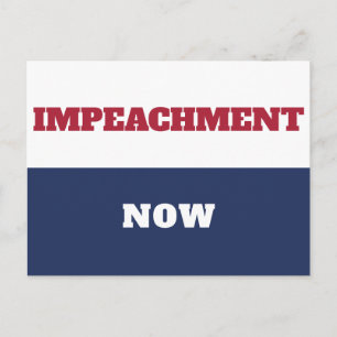 Cartão Postal Impeachment Agora Anti-Trumpismo