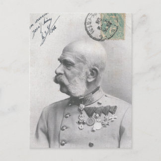 Cartão Postal Imperador Francis José da Áustria
