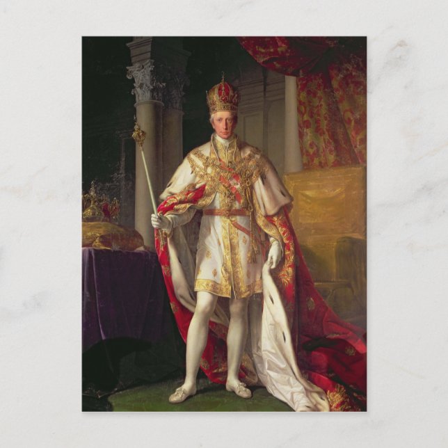 Cartão Postal Imperador Franz II da Áustria (Frente)