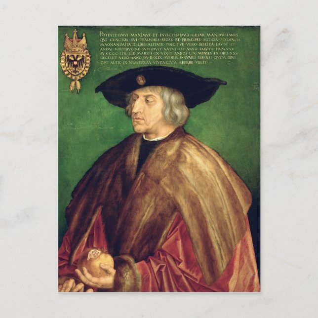 Cartão Postal Imperador Maximilian I (Frente)