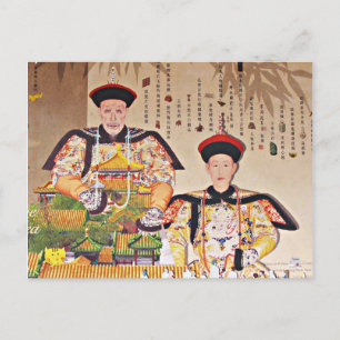 Cartão Postal Imperador Qianlong