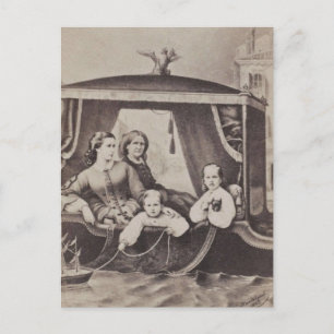 Cartão Postal Imperatriz Elisabeth da Áustria, Sissi em Veneza