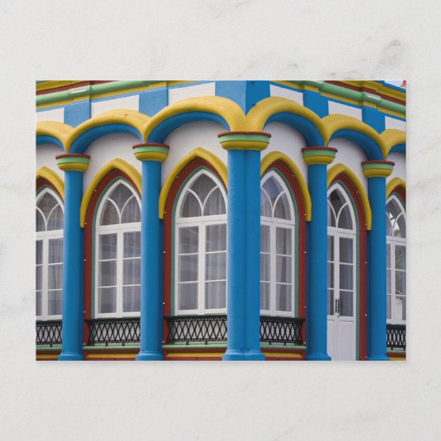 Cartão Postal Imperio da Caridade in Praia Da Vitoria, (Frente)