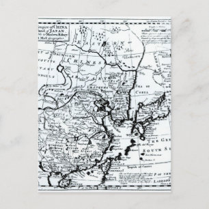 Cartão Postal Império da China e Ilha do Japão