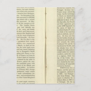 Cartão Postal Império de Napoleão Bonaparte 1811 AD 5