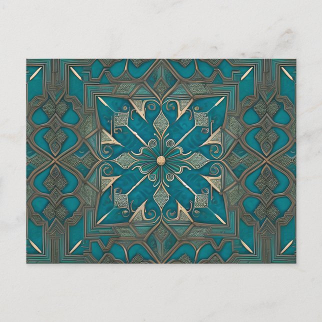 Cartão Postal Imperturbability pattern (Frente)