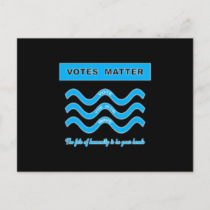 Cartão Postal Importância de Votos