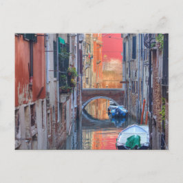 Cartão Postal Impressão Colorida De Veneza Itália