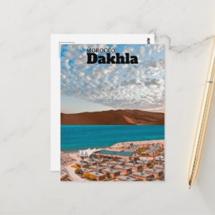 Cartão Postal Impressão de Dakhla - Cartaz de Marrocos, Vistas d