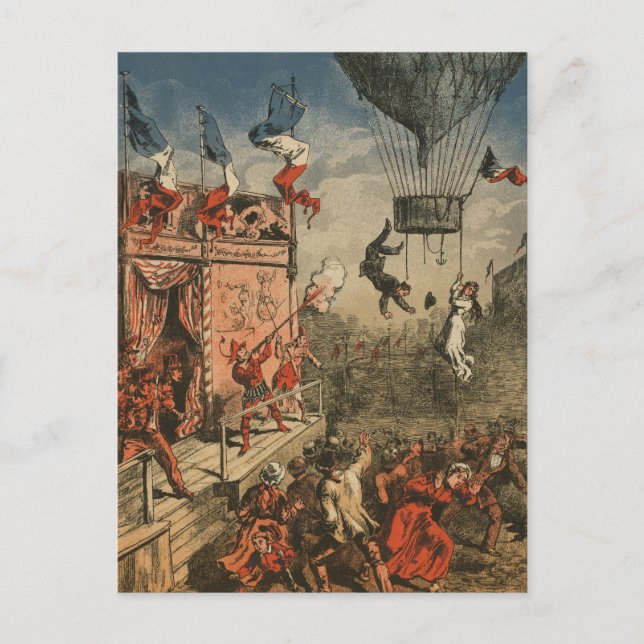 Cartão Postal Impressão Humorística De Um Artista Teatral (Frente)