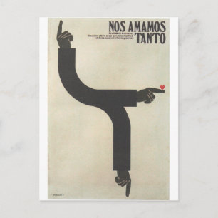 Cartão Postal Impressão Poster de Poster de Filme Cubano Postar 