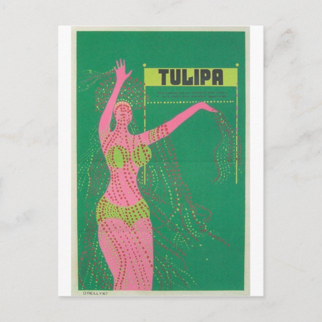 Cartão Postal Impressão Poster de Poster de Filme Cubano Postar  (Frente)