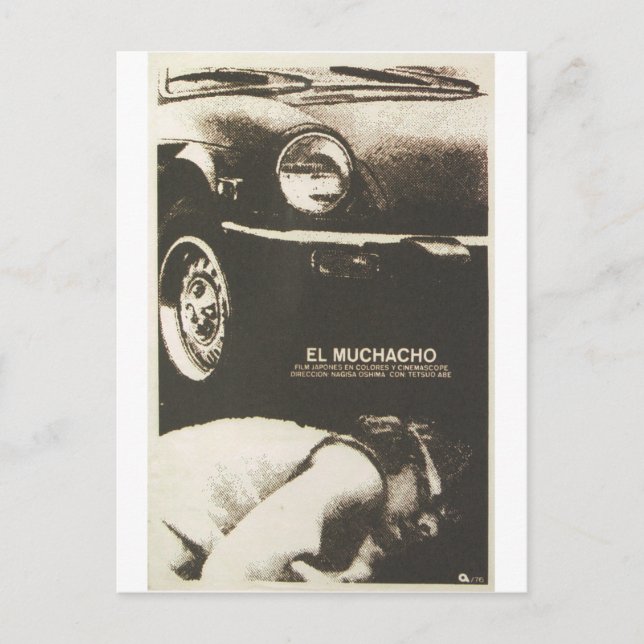 Cartão Postal Impressão Poster de Poster de Filme Cubano Postar  (Frente)