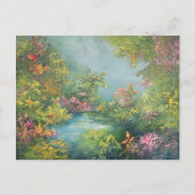 Cartão Postal Impressão tropical 1993 (Frente)