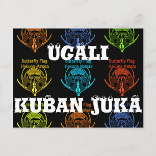 Cartão Postal Impressionante Tipografia de Sinalizador de Borbol