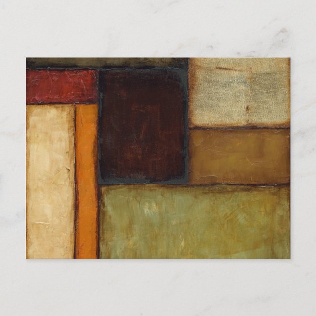 Cartão Postal Impressionista automático de Jennifer Goldberger (Frente)