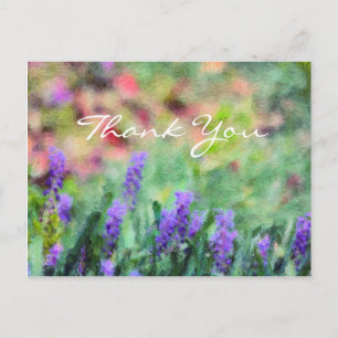 Cartão Postal Impressões Antecipadas por Primavera Fotografia