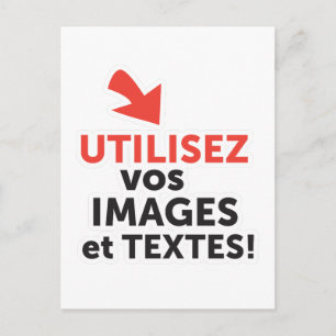 Cartão Postal Imprima seus designs online DIY em Português