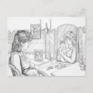 Cartão Postal Impulso Da Vida