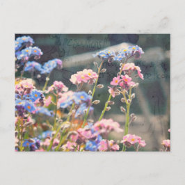 Cartão Postal In The Spring Garden