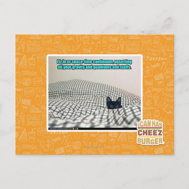 Cartão Postal In ur Space Time Continuum (Frente)