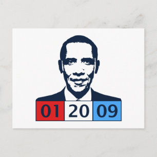 Cartão Postal Inauguração de Obama