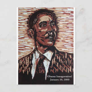 Cartão Postal Inauguração de Obama! 20 de janeiro de 2009