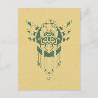 Cartão postal Inca Bird Tattoo