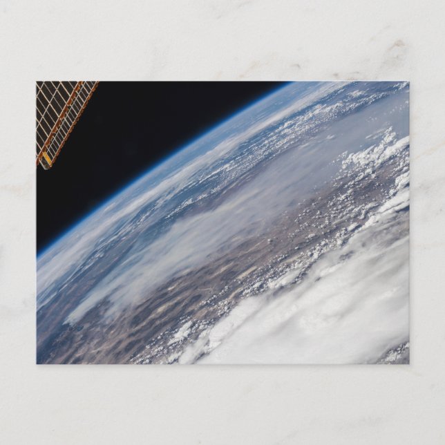 Cartão Postal Incêndio no Parque Nacional de Yosemite e Floresta (Frente)