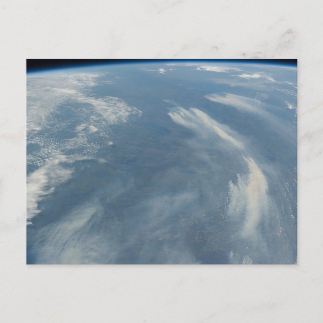 Cartão Postal Incêndios florestais a sudeste da Baía de James em (Frente)