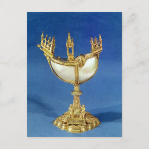 Cartão Postal Incenso ao titular sob a forma de barco