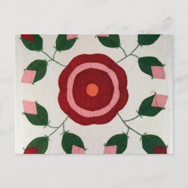 Cartão Postal Inclinação da Flor (Frente)