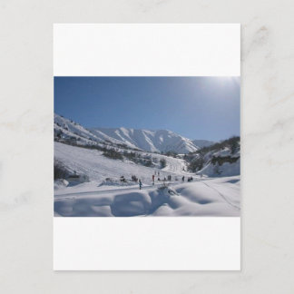 Cartão Postal Inclinação do esqui de Chimgan