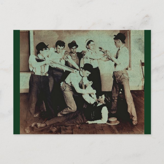 Cartão Postal Incomode na piscina salão e em outros Shenanigans (Frente)