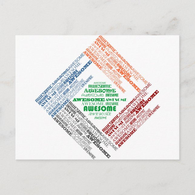 Cartão Postal Incrível (Frente)