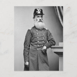 Cartão Postal Incrível Barba da Guerra Civil, anos 60