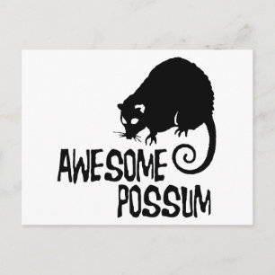 Cartão Postal Incrível Possum