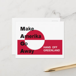 Cartão Postal Independant Greenland