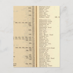 Cartão Postal Index New Rochelle