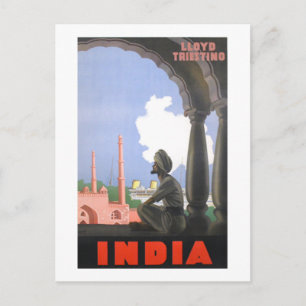 Cartão Postal Índia-1927