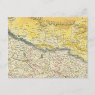 Cartão Postal Índia e Nepal