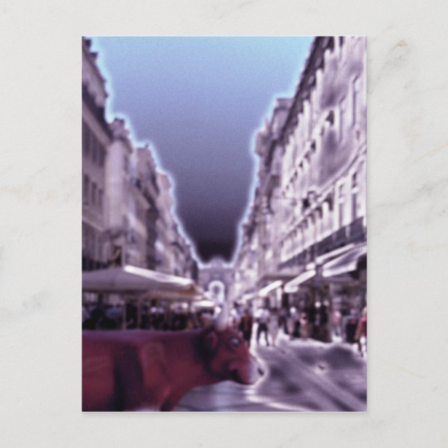 Cartão Postal Índia em Lisboa (Frente)