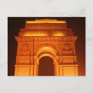 Cartão Postal Índia Gate Delhi Índia