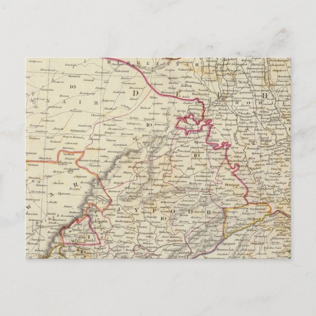 Cartão Postal Índia IX (Frente)