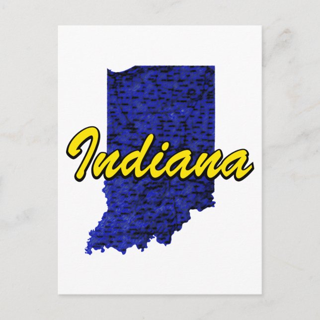 Cartão Postal Indiana (Frente)