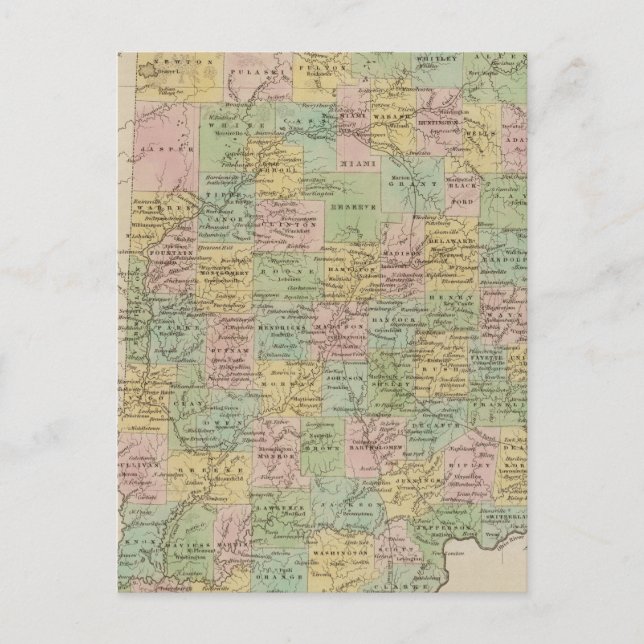 Cartão Postal Indiana 7 (Frente)