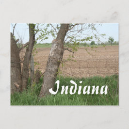 Cartão Postal Indiana Countryside