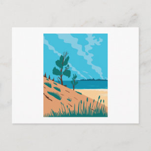 Cartão Postal Indiana Dunes National Park WPA