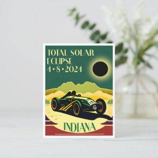 Cartão Postal Indiana Eclipse